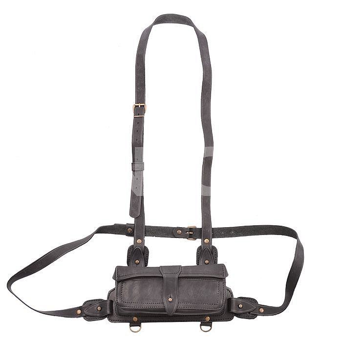 Сумка-патронташ К-16/12 16 патронов с подвесной системой, черный 235-3             